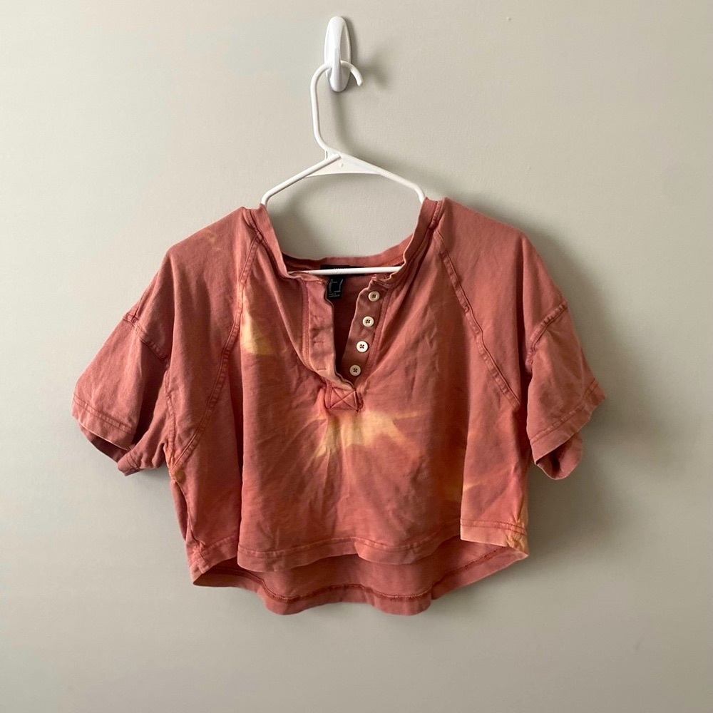 Vintage Crop Baseball Tee